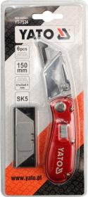 Yato Nůž řezací + 3 ks břitů