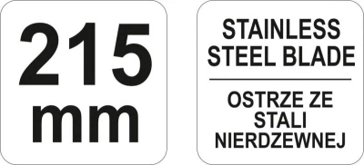 Yato Nůžky 215mm