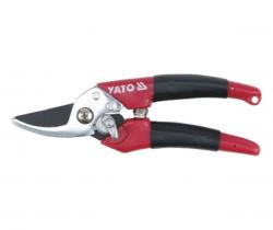 Yato Nůžky zahradnické 180mm (průměr do 13mm) šikmý stříh