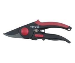 Yato Nůžky zahradnické 210mm (průměr do 19mm) šikmý stříh Yato Nůžky zahradnické 210mm (průměr do 19mm) šikmý stříh