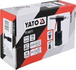 Yato Nýtovačka pneumatická (2,4- 5,00mm)