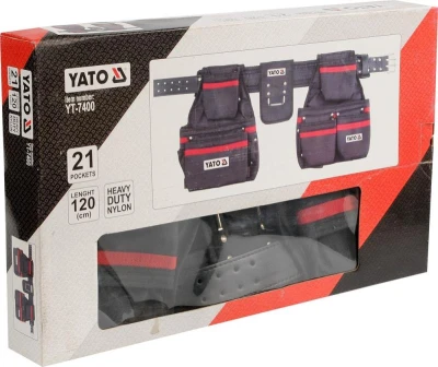 Yato Opasek na nářadí 120 cm 21 kapes