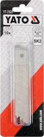 Yato Ostří lomené náhradní 18 x 0,5mm 10 ks