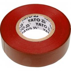 Yato Páska izolační 19 x 0,13 mm x 20 m červená Yato Páska izolační 19 x 0,13 mm x 20 m červená