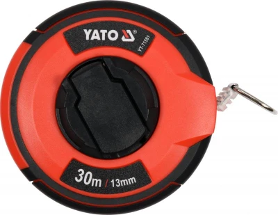Yato Pásmo měřící ocelové 30m,13mm