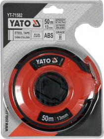 Yato Pásmo měřící ocelové 50m,13mm