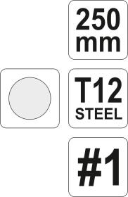 Yato Pilník zámečnický kruhový #1 250 mm
