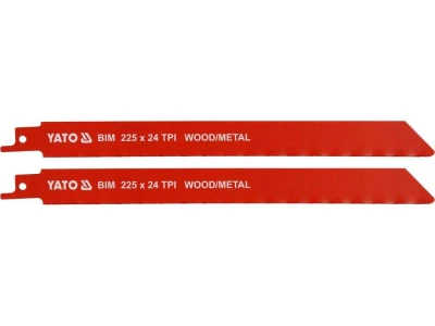 Yato Pilové listy BIM 225mm 24TPI 2ks