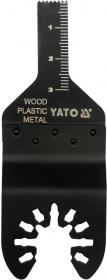 Yato Pilový list na ponor. řezy BIM pro multifunkci, 10mm (dřevo, plast, kov) Yato Pilový list na ponor. řezy BIM pro multifunkci, 10mm (dřevo, plast, kov)