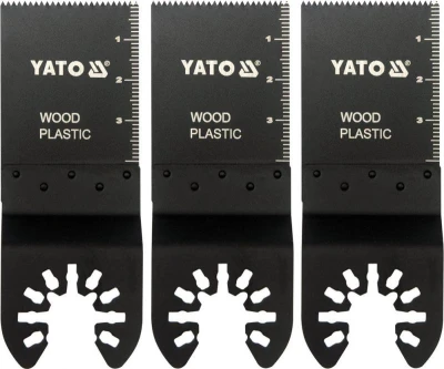 Yato Pilový list na ponor. řezy HCS pro multifunkci, 34mm (dřevo, plast), sada 3ks Yato Pilový list na ponor. řezy HCS pro multifunkci, 34mm (dřevo, plast), sada 3ks
