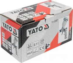 Yato Pistole na lakování s nádrží 0,1l 0.8mm