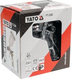 Yato Pistole na lakování s nádrží 0,6l 1.4mm