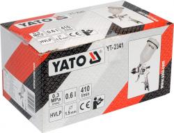 Yato Pistole na lakování s nádrží 0,6l 1.5mm
