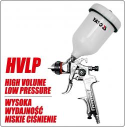 Yato Pistole na lakování s nádrží 0,6l 1.5mm