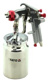 Yato Pistole na lakování s nádrží 1,0l 1.8mm Yato Pistole na lakování s nádrží 1,0l 1.8mm