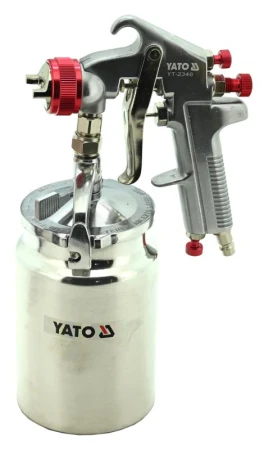 Yato Pistole na lakování s nádrží 1,0l 1.8mm Yato Pistole na lakování s nádrží 1,0l 1.8mm