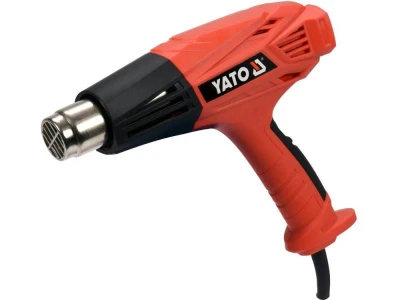Yato Pistole opalovací 2000 W s příslušenstvím, 450 - 600°C