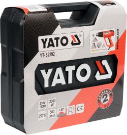 Yato Pistole opalovací 2000 W s příslušenstvím