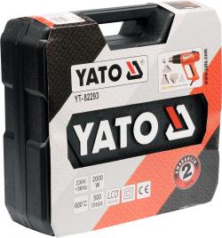 Yato Pistole opalovací 2000 W s příslušenstvím