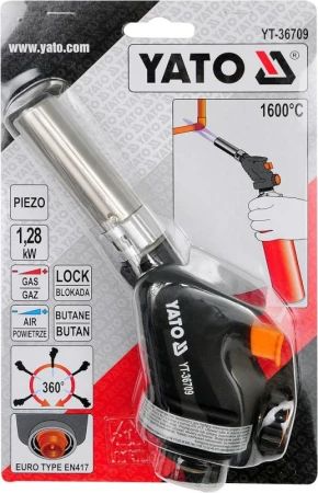 Yato Plynový hořák PROPAN-BUTAN 1,28kW