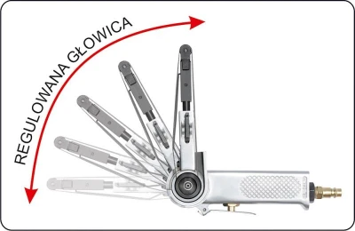 Yato Pneumatická pásová bruska 10x330mm (rozměr pásu)