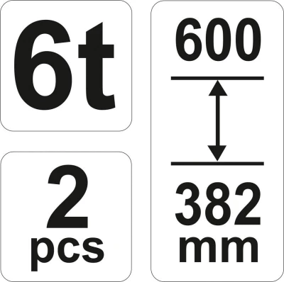 Yato Podstavec pod auto 6T (2ks)