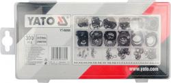 Yato Pojistné kroužky sada 300ks, R1-R19, pr. 3 -32mm