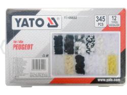 Yato Příchytky plastové pro čalounění Peugeot 345 ks