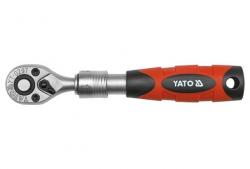 Yato Ráčna 1/4" 150-200 mm s teleskopickou rukojetí Yato Ráčna 1/4" 150-200 mm s teleskopickou rukojetí