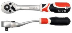 Yato Ráčna 1/4" 155 mm vyhnutá Yato Ráčna 1/4" 155 mm vyhnutá