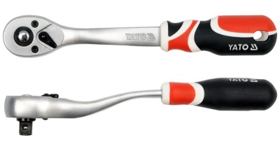 Yato Ráčna 3/8" 200 mm vyhnutá Yato Ráčna 3/8" 200 mm vyhnutá