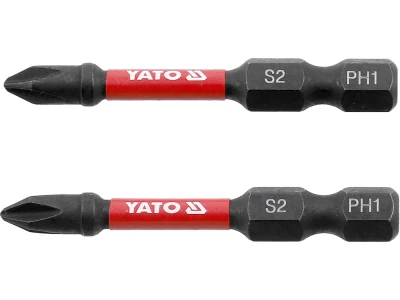 Yato Rázové bity 1/4" x 50 mm PH1 2 ks