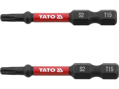 Yato Rázové bity 1/4" x 50 mm T15 2 ks