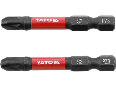 Yato Rázové bity 1/4" x 50 mm PZ3 2 ks