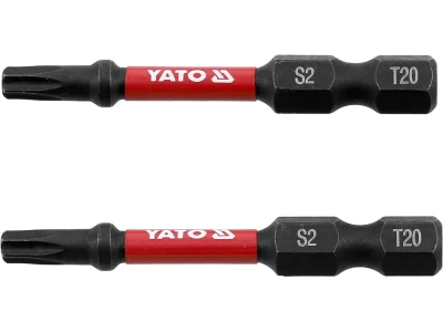 Yato Rázové bity 1/4" x 50 mm T20 2 ks
