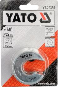 Yato Řezač trubek 22 mm PVC, Al, Cu