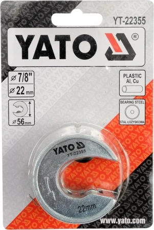Yato Řezač trubek 22 mm PVC, Al, Cu