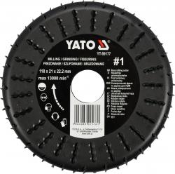 Yato Rotační rašple frézovací univerzální 118 mm