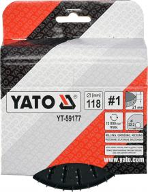 Yato Rotační rašple frézovací univerzální 118 mm