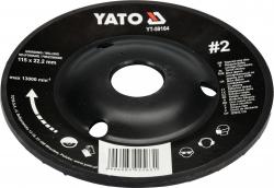 Yato Rotační rašple úhlová 115 mm typ 2