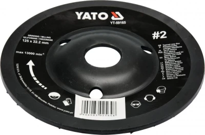 Yato Rotační rašple úhlová 125 mm typ 2