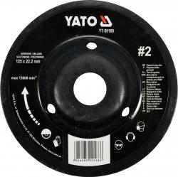 Yato Rotační rašple úhlová jemná 125 mm typ 2 Yato Rotační rašple úhlová jemná 125 mm typ 2
