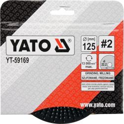 Yato Rotační rašple úhlová jemná 125 mm typ 2