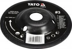 Yato Rotační rašple úhlová jemná 125 mm typ 3