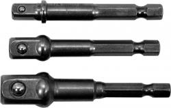 Yato Sada adaptérů 3ks HEX 1/4, 3/8, 1/2 Yato Sada adaptérů 3ks HEX 1/4, 3/8, 1/2