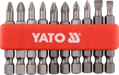 Yato Sada bitů 1/4" 50 mm NON-SLIP 10 ks