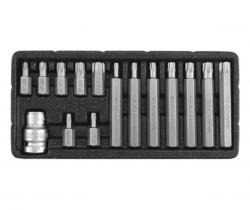 Yato Sada bitů 15 ks TORX s otvorem box Yato Sada bitů 15 ks TORX s otvorem box