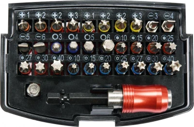 Yato Sada bitů s adaptérem 1/4" 32ks Yato Sada bitů s adaptérem 1/4" 32ks