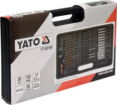 Yato Sada drátěných kartáčů 38 ks