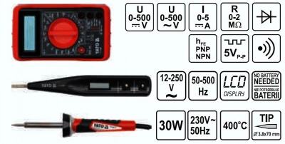 Yato Sada elektro nářadí 68 ks kufřík